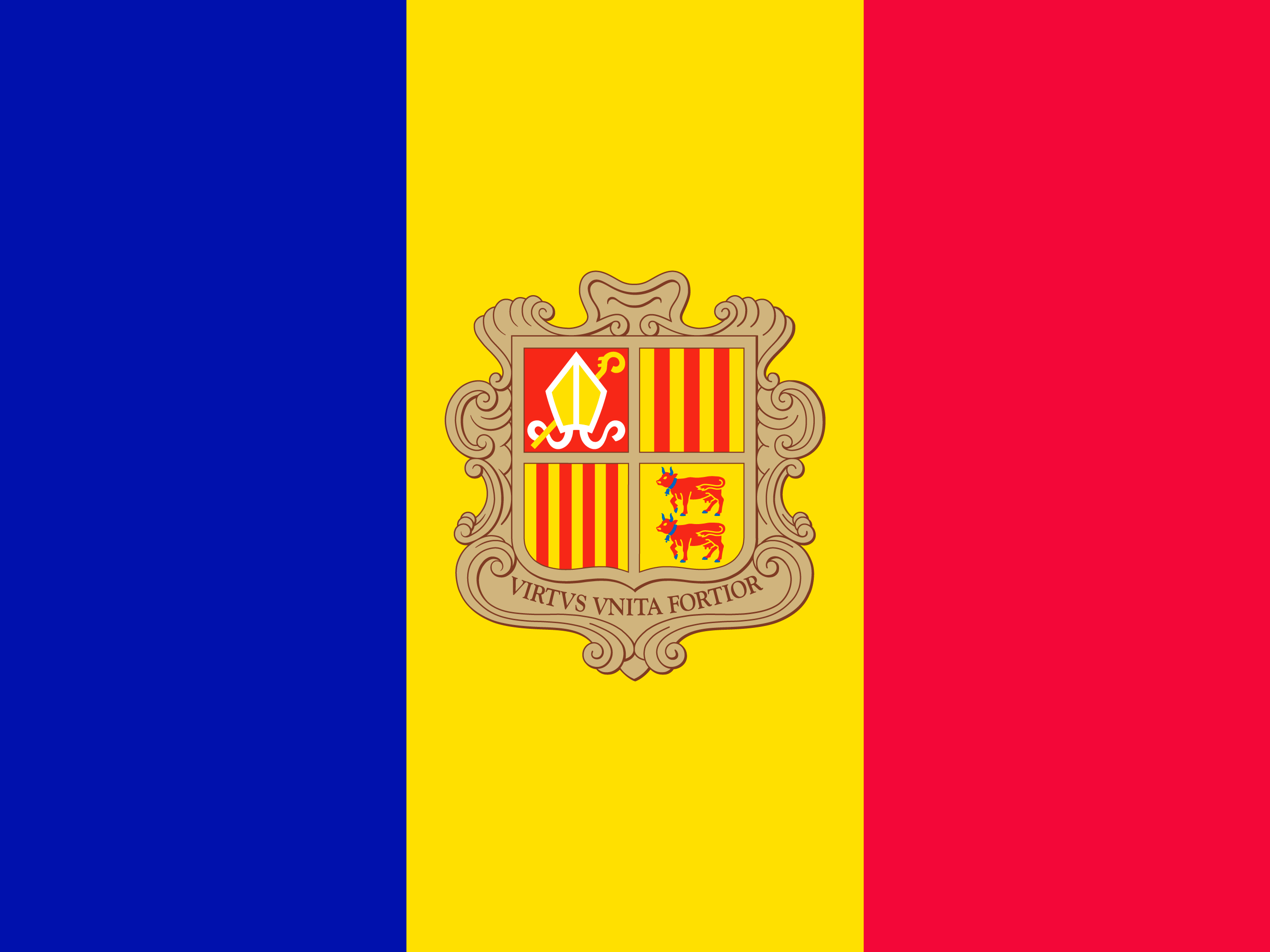 アンドラの国旗