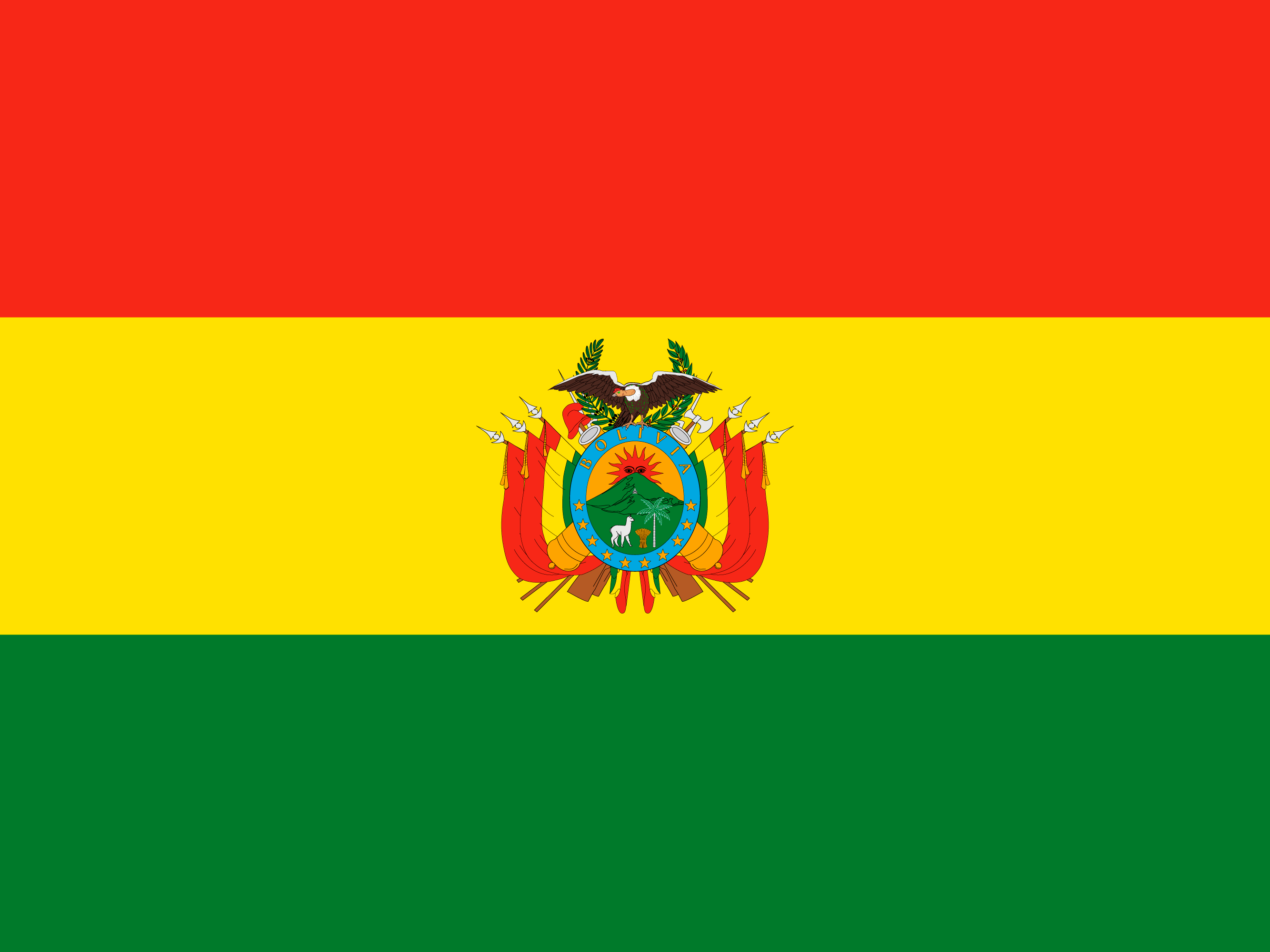 ボリビアの国旗