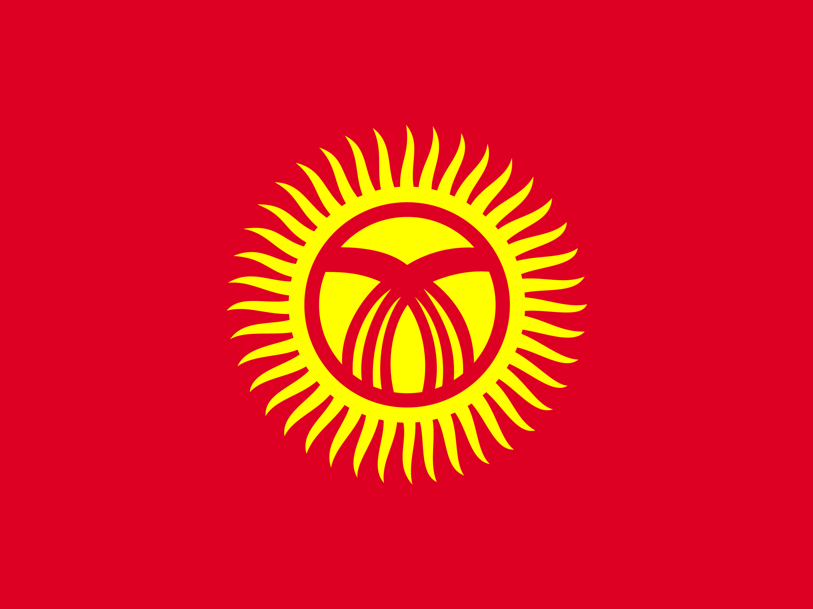 キルギスの国旗