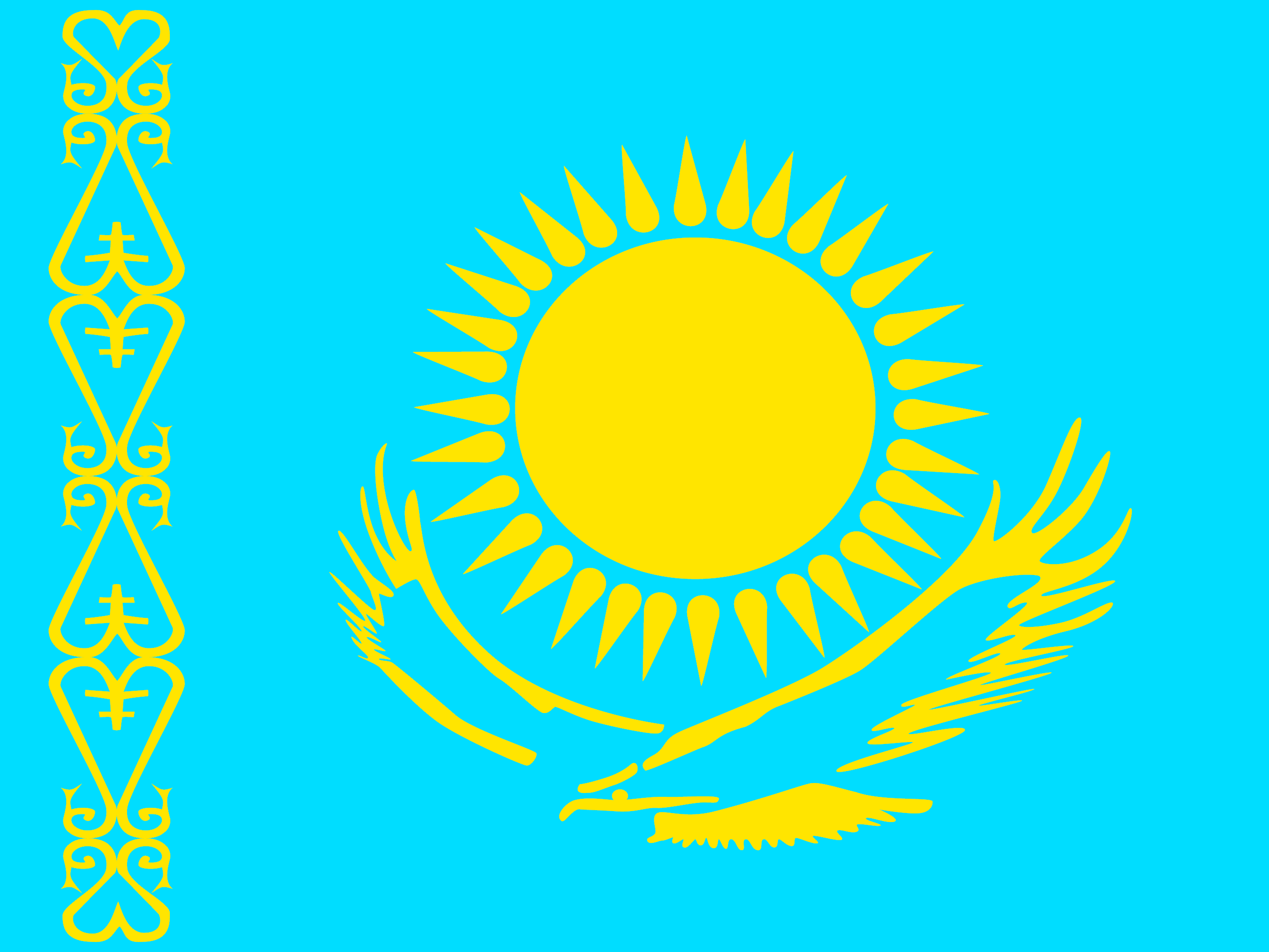 カザフスタンの国旗