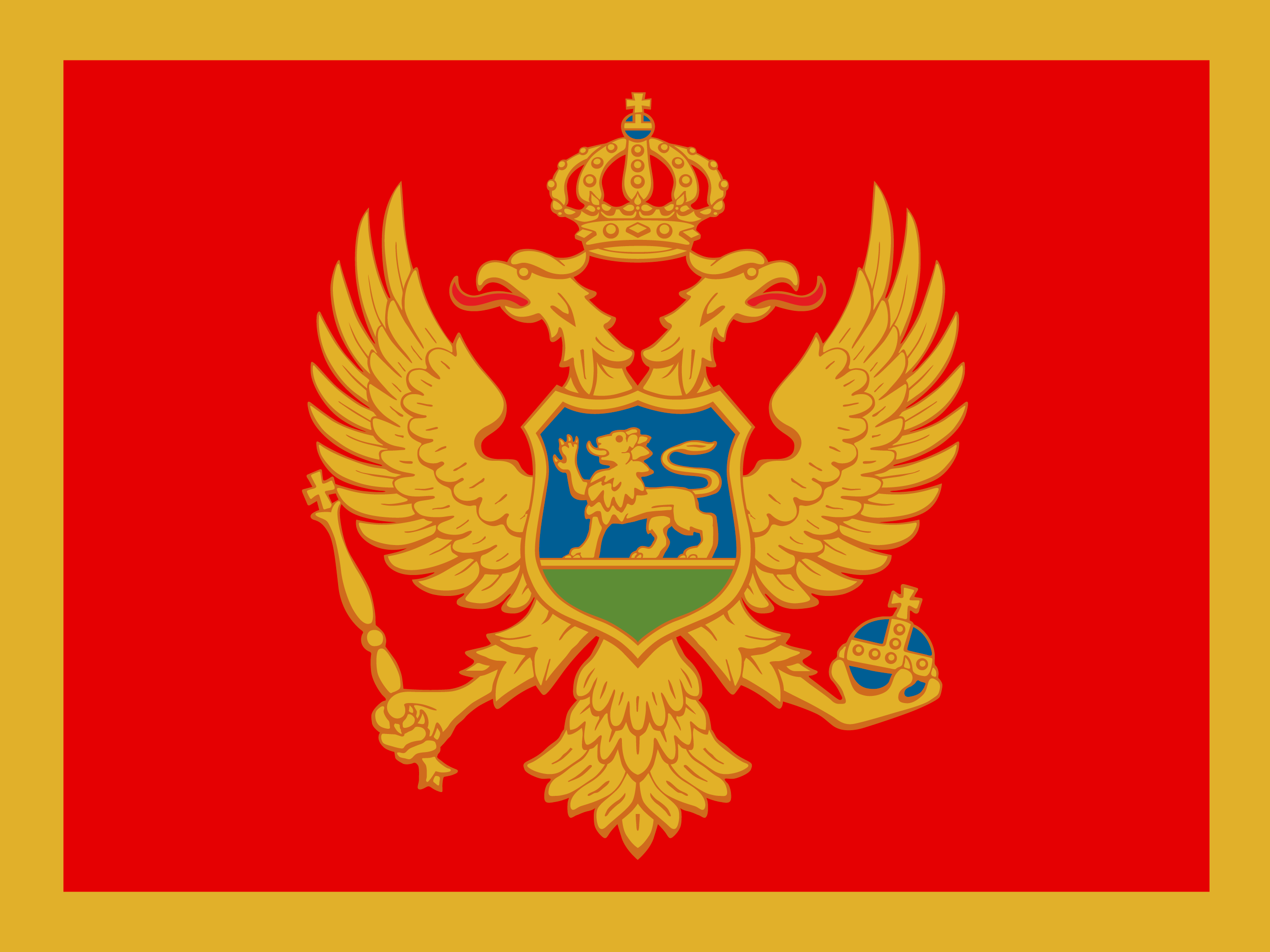 モンテネグロの国旗