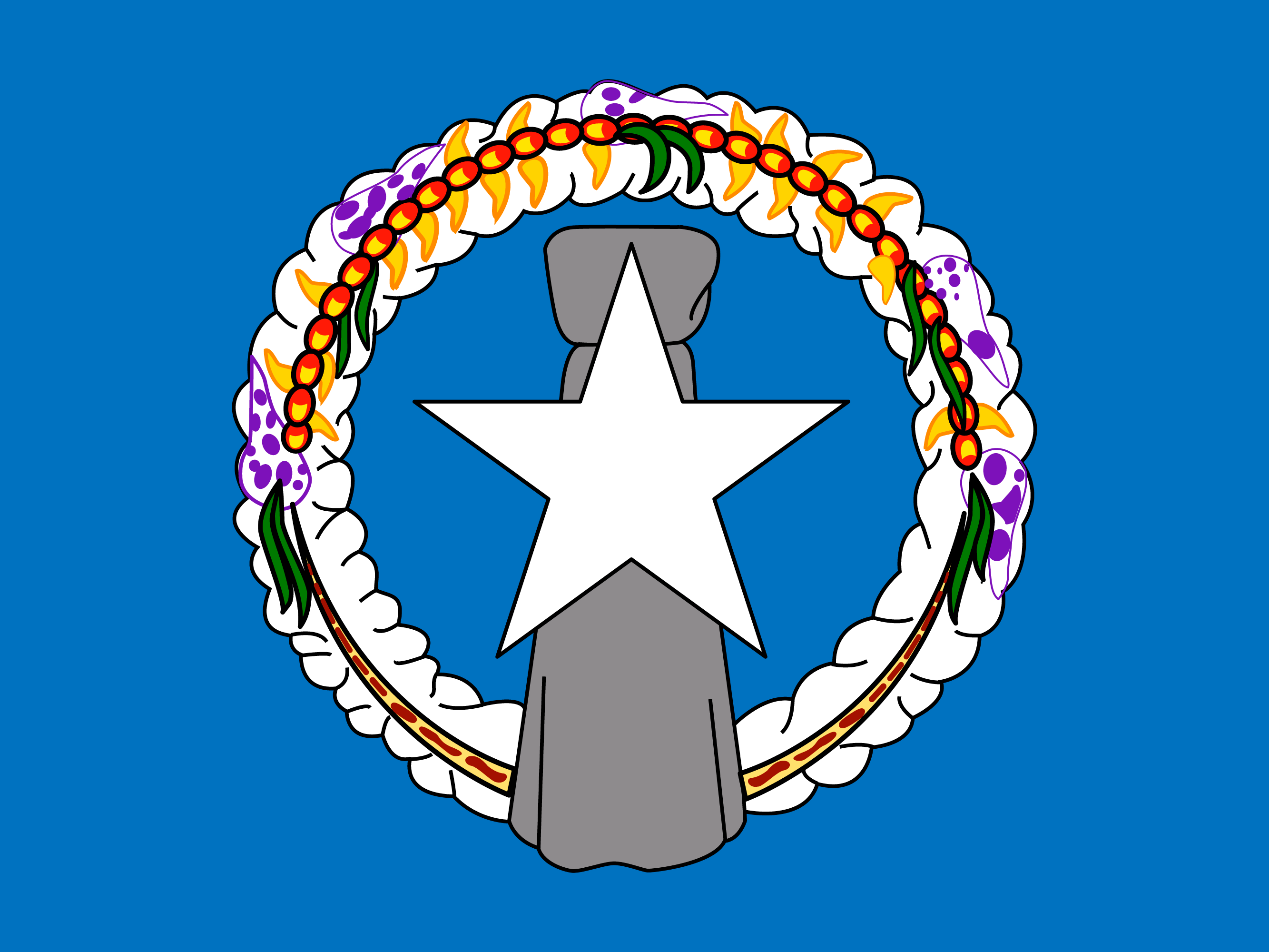 北マリアナ諸島の国旗