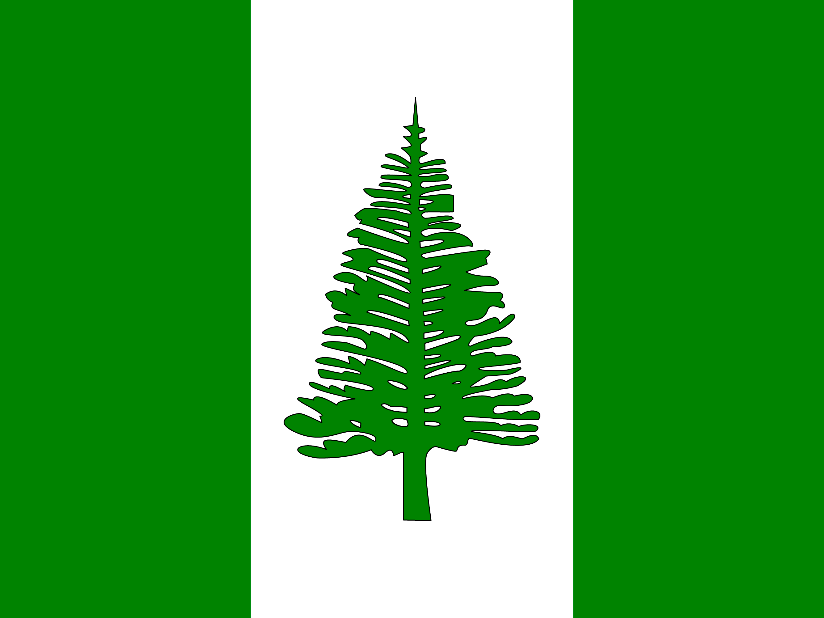 ノーフォーク島の国旗