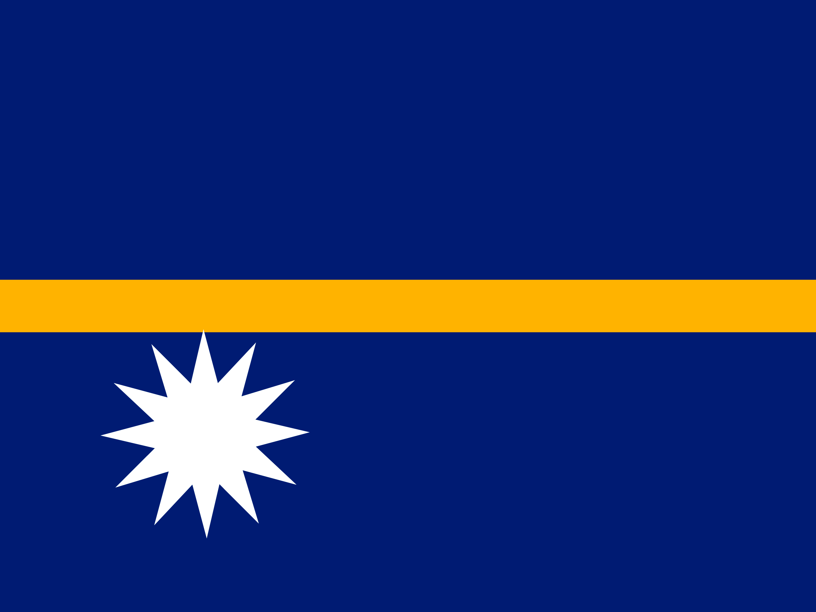 ナウルの国旗