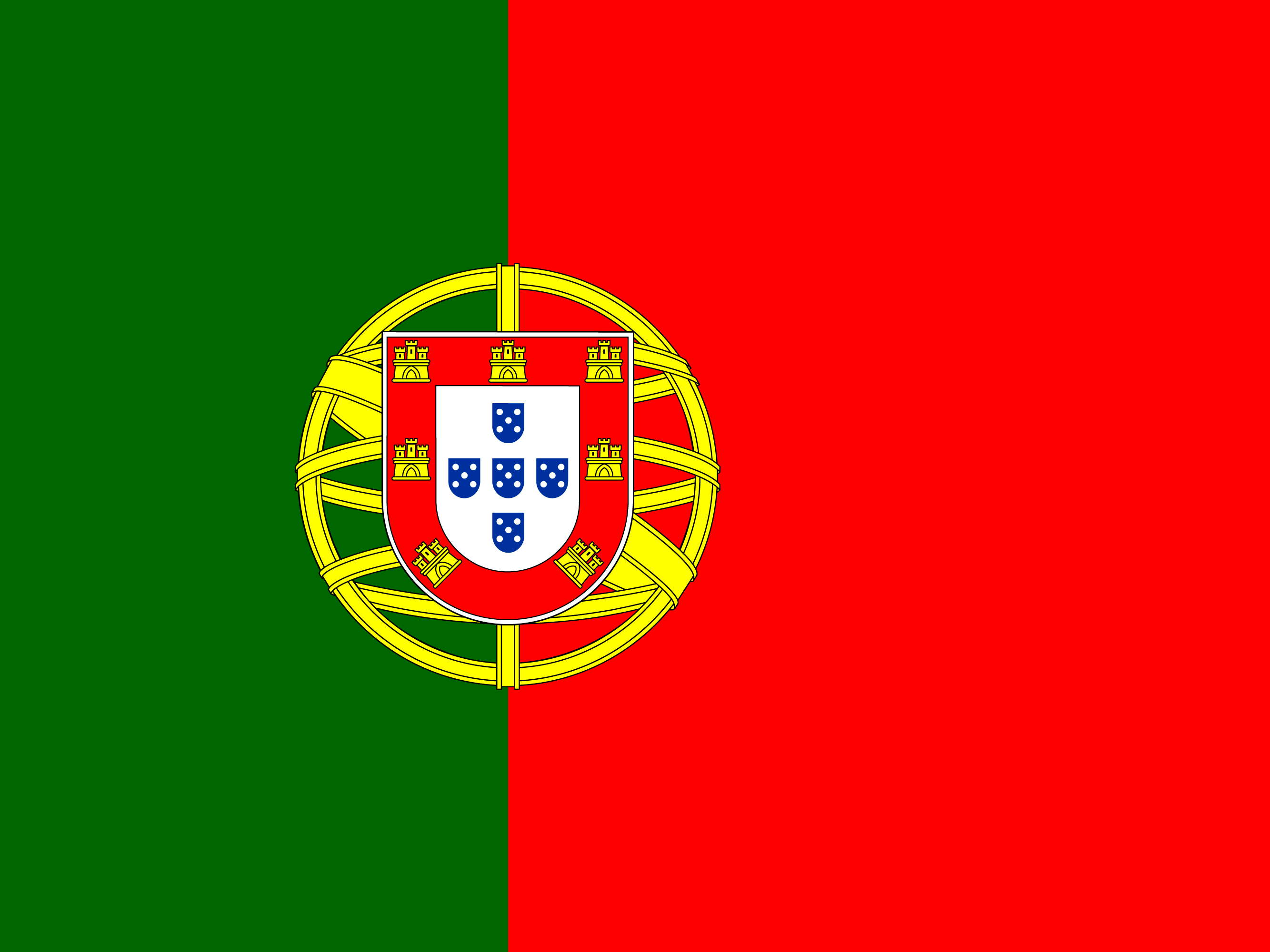 ポルトガルの国旗