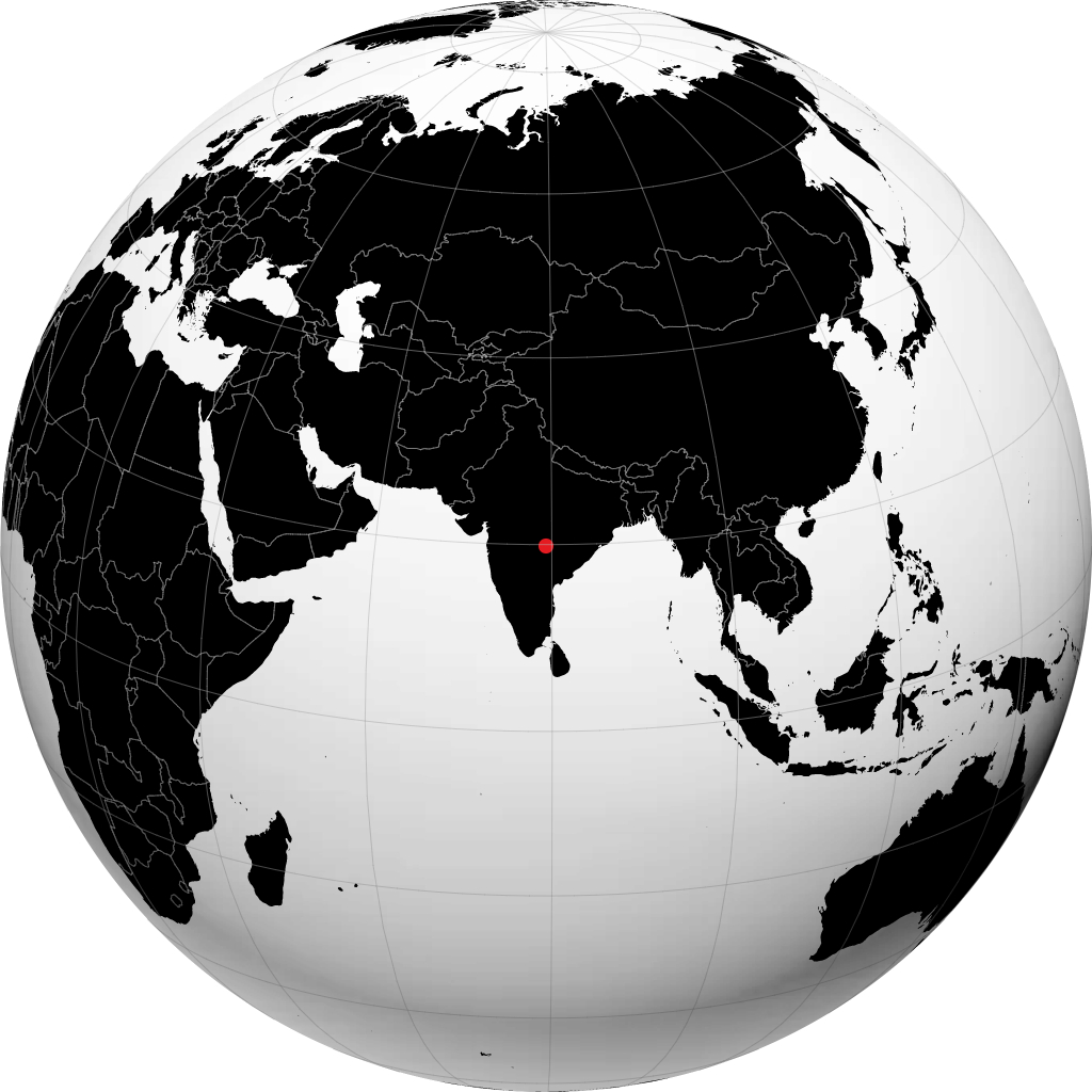 地球儀上のバラールプル