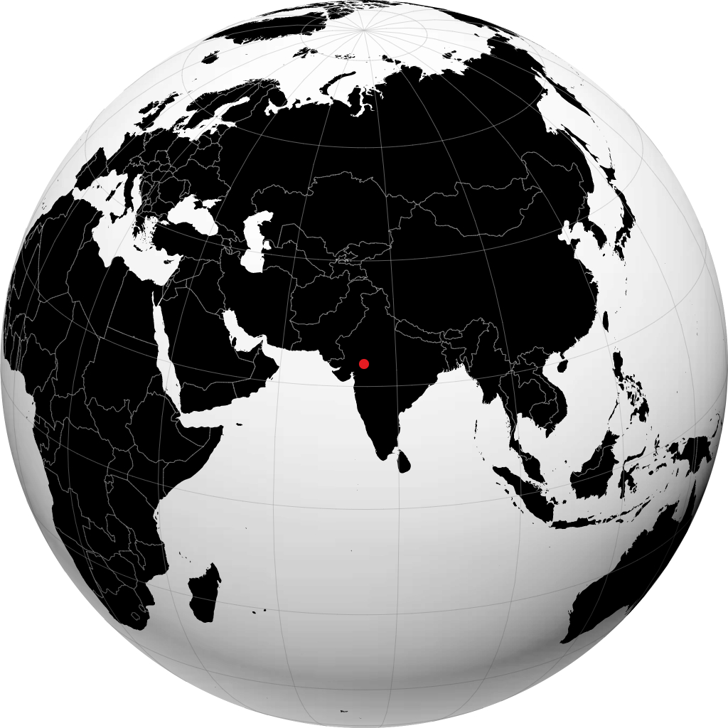 地球儀上のバンスワラ