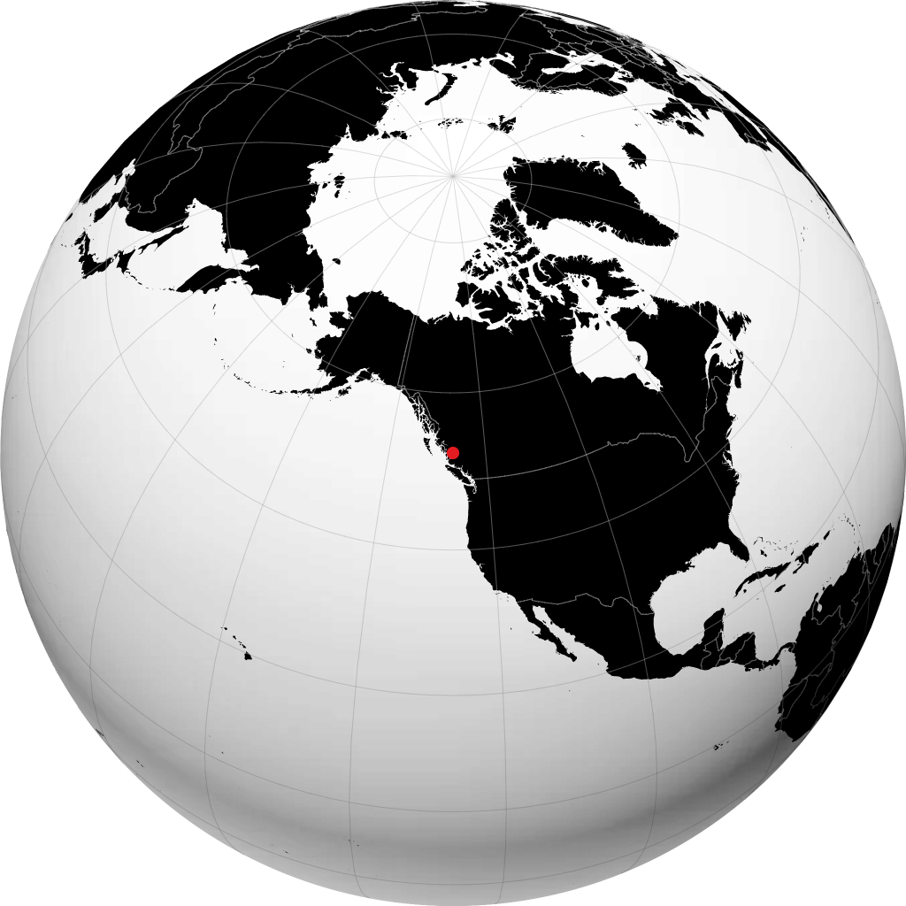地球儀上のベラ・クーラ