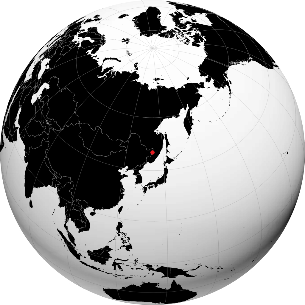 地球儀上のビキン
