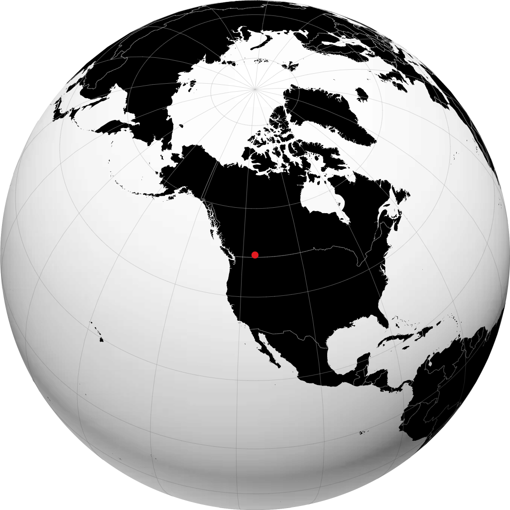 地球儀上のクランブルック