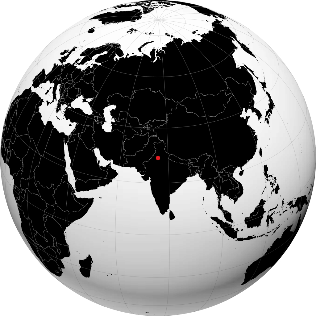 地球儀上のヒサール