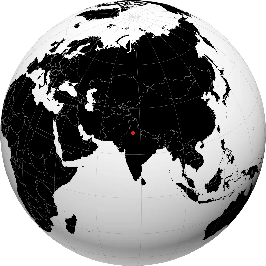 地球儀上のジンド
