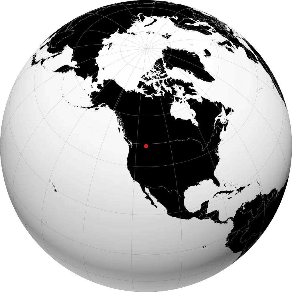 地球儀上のカリスペル