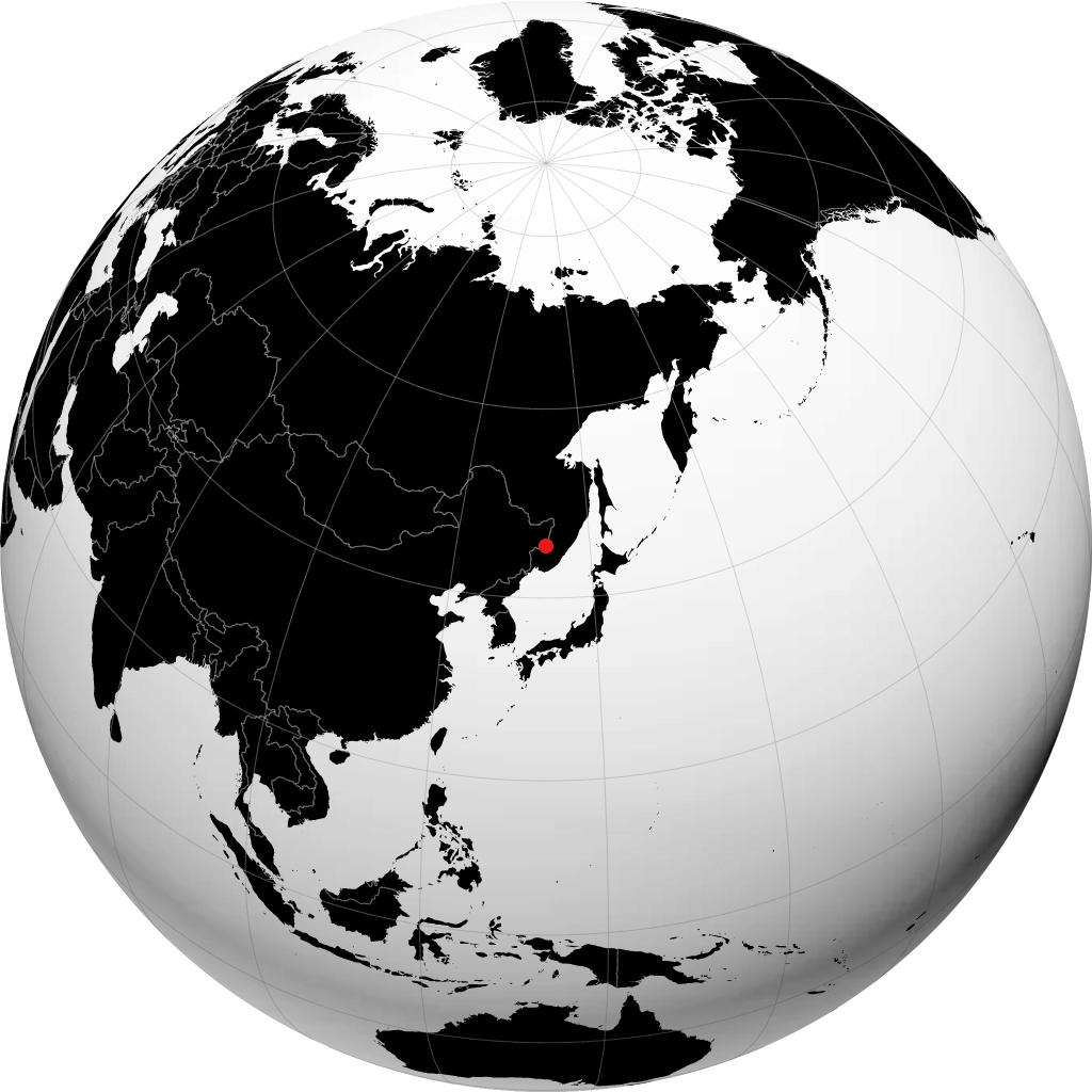 地球儀上のレソザヴォツク