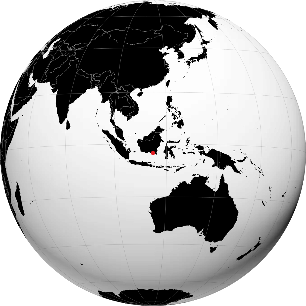 地球儀上のマルタプラ