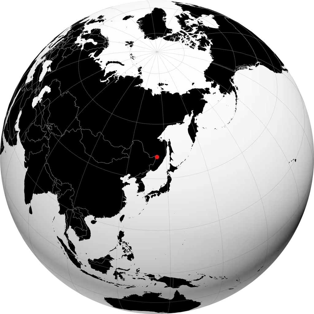 地球儀上のペレヤスラフカ