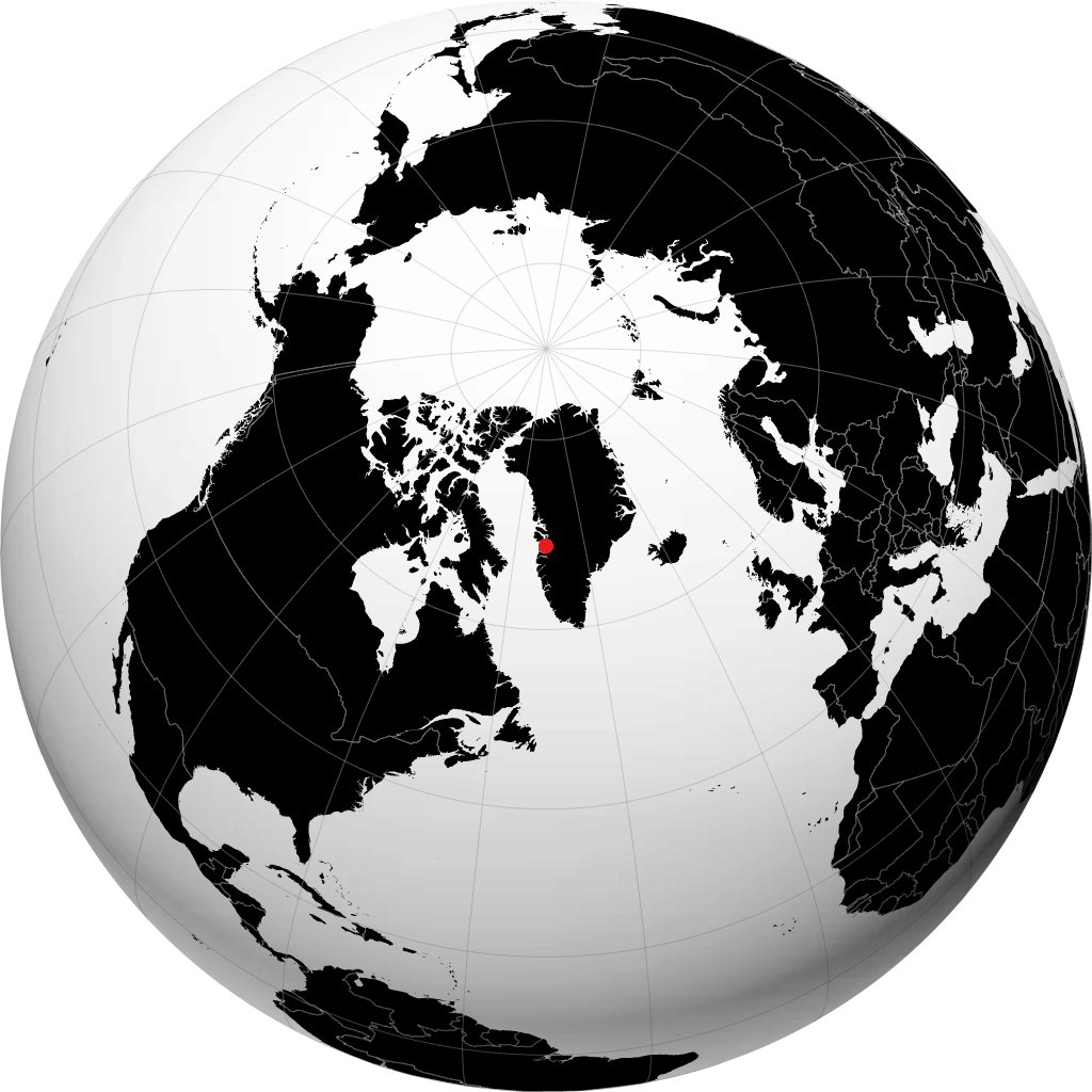 地球儀上のカシギアンギット