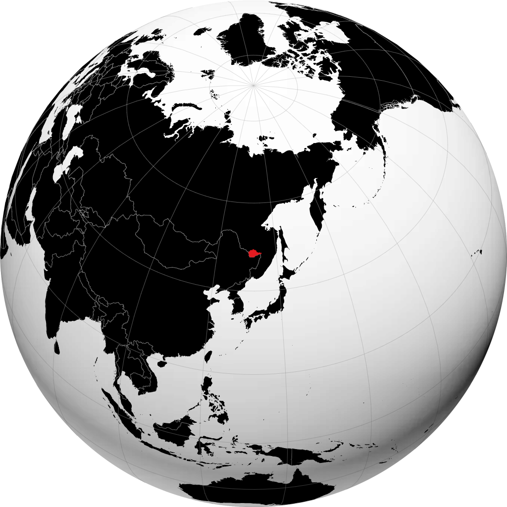 地球儀上のユダヤ自治州