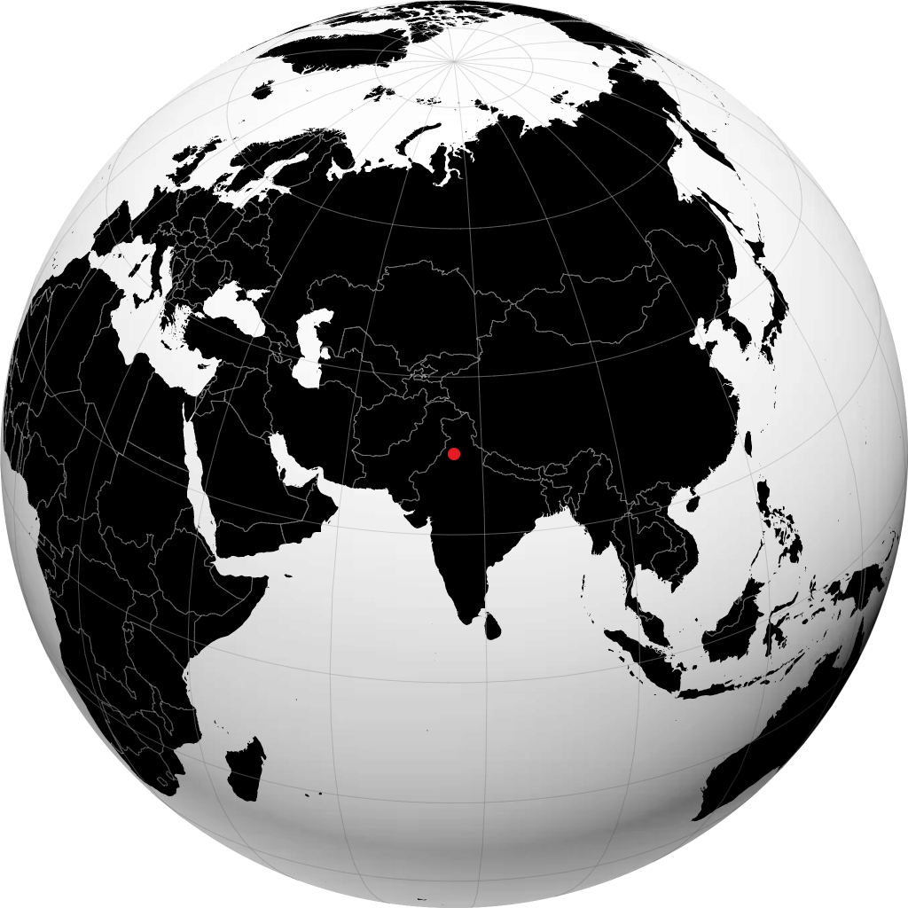 地球儀上のサングルール
