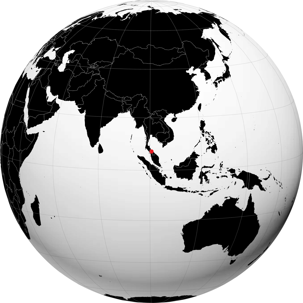 地球儀上のソンクラー