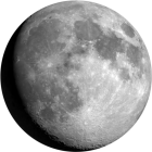 十三夜月, 照度 92.9%