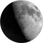 十三夜月, 照度 69.2%