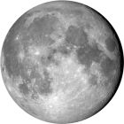 十六夜月, 照度 97.6%